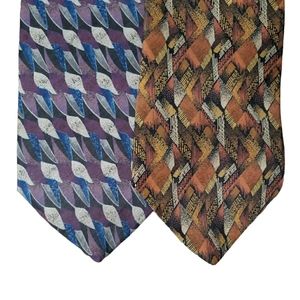 Set of 2 vintage Daniel Hechter ties